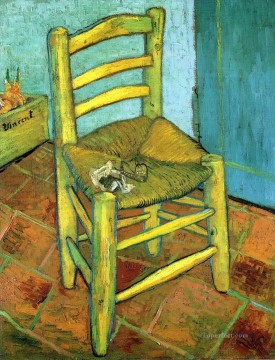 ヴィンセント・ヴァン・ゴッホ Painting - ゴッホの椅子 Vincent van Gogh